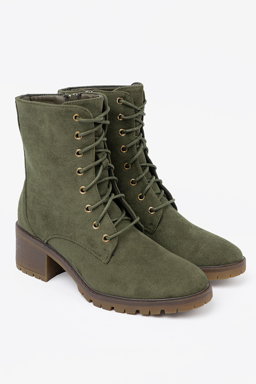 cor verde Sapatos femininos amarrado cor verde Sapatos femininos amarrado