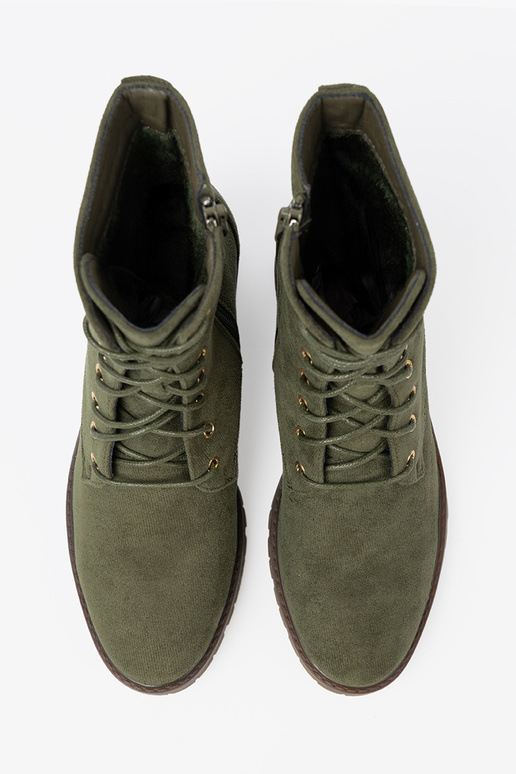 cor verde Sapatos femininos amarrado cor verde Sapatos femininos amarrado