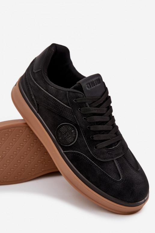 À modalo de tênis Tem que sercho Baixo Big Star SS174019 HI-POLY SYSTEM cor preta À modalo de tênis Tem que sercho Baixo Big Star SS174019 HI-POLY SYSTEM cor preta