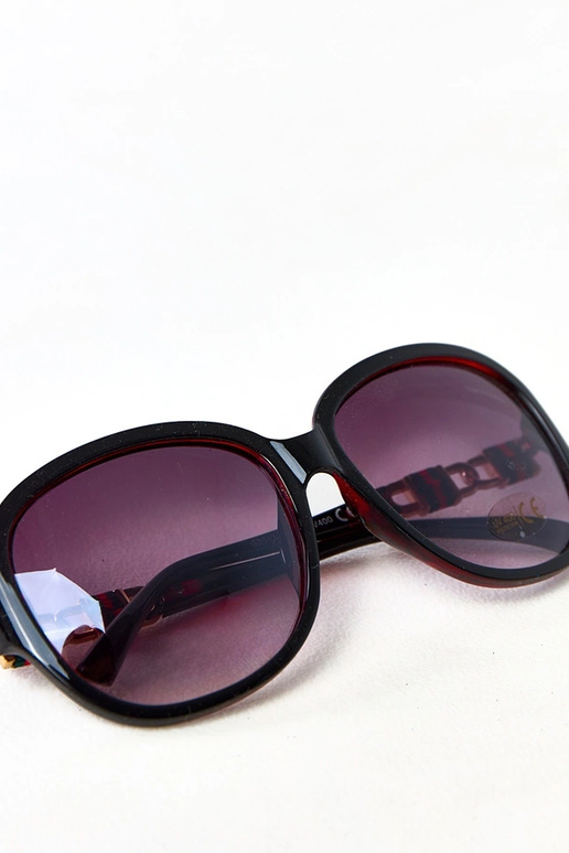 Óculos de sol vermelhos Metz