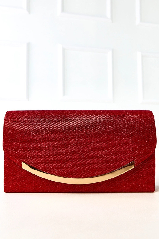 Bolsa de mão em forma de envelope...