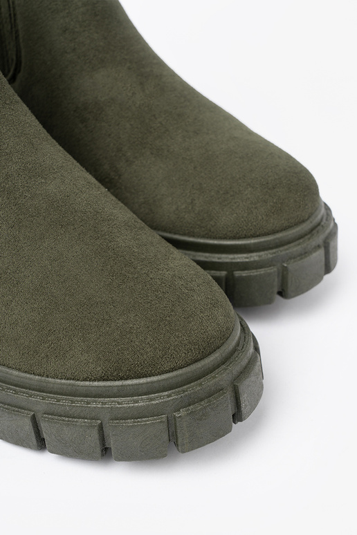 cor verde sapato z flexívelmi ParastaParakami