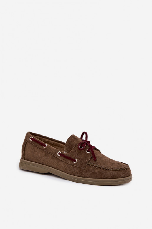 sapato mocassins femininos com detalhes elegantes cor cáqui Calivra sapato mocassins femininos com detalhes elegantes cor cáqui Calivra