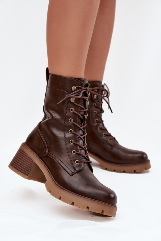 Botins de trabalho Feminino Klocke aquecimento Vinceza 89136 cor marrom Botins de trabalho Feminino Klocke aquecimento Vinceza 89136 cor marrom