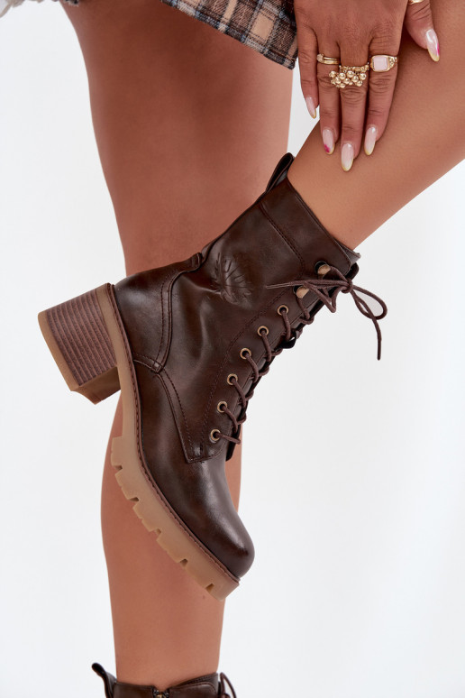 Botins de trabalho Feminino Klocke aquecimento Vinceza 89136 cor marrom Botins de trabalho Feminino Klocke aquecimento Vinceza 89136 cor marrom