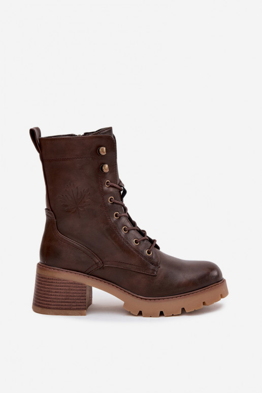 Botins de trabalho Feminino Klocke aquecimento Vinceza 89136 cor marrom Botins de trabalho Feminino Klocke aquecimento Vinceza 89136 cor marrom