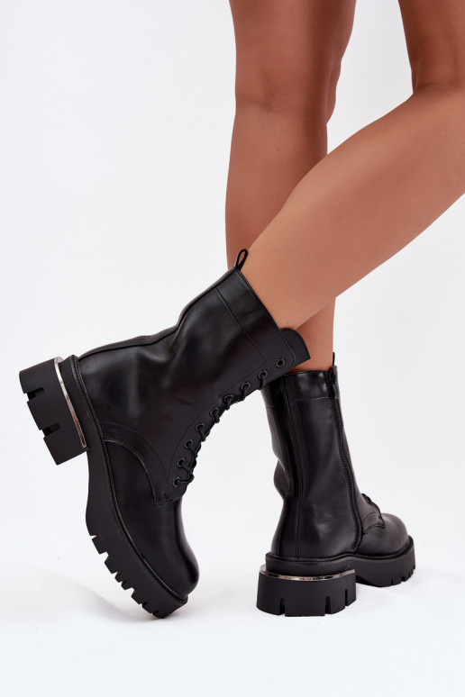 Botins de trabalho Feminino Klocke cor preta Alviora Botins de trabalho Feminino Klocke cor preta Alviora