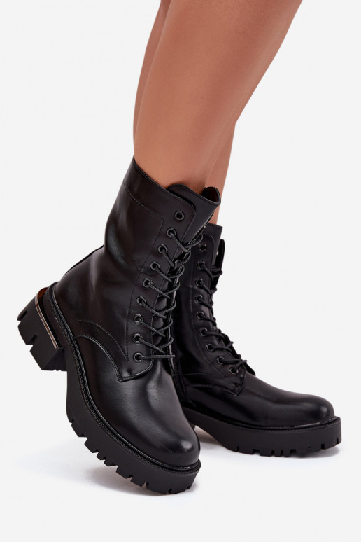 Botins de trabalho Feminino Klocke cor preta Alviora Botins de trabalho Feminino Klocke cor preta Alviora