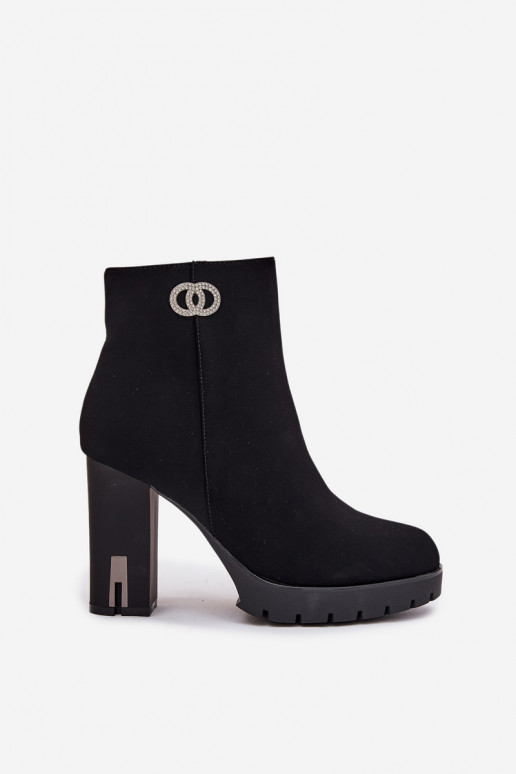 aquecimento Botas femininas Com decorações Detalem cor preta Vessara aquecimento Botas femininas Com decorações Detalem cor preta Vessara