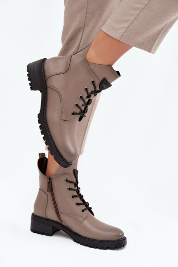 Botins femininos aquecidos Klocke Vinceza 58609, cor cinza