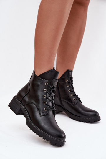 Botins femininos aquecidos Klocke Vinceza 58609, cor preta 2