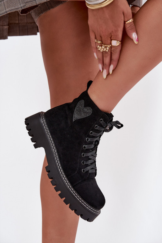 Botas femininascom brilhooParaym com coraçõesm cor preta Habilitadoriri Botas femininascom brilhooParaym com coraçõesm cor preta Habilitadoriri