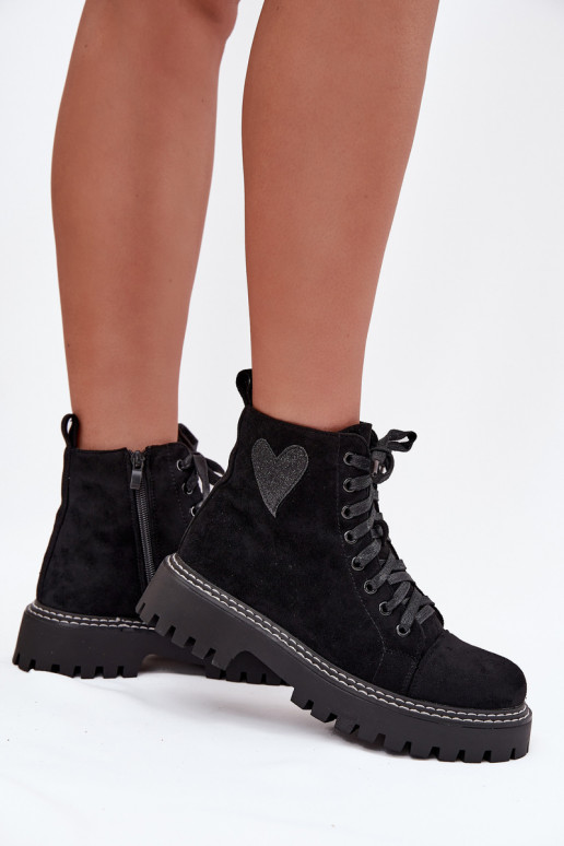 Botas femininascom brilhooParaym com coraçõesm cor preta Habilitadoriri Botas femininascom brilhooParaym com coraçõesm cor preta Habilitadoriri