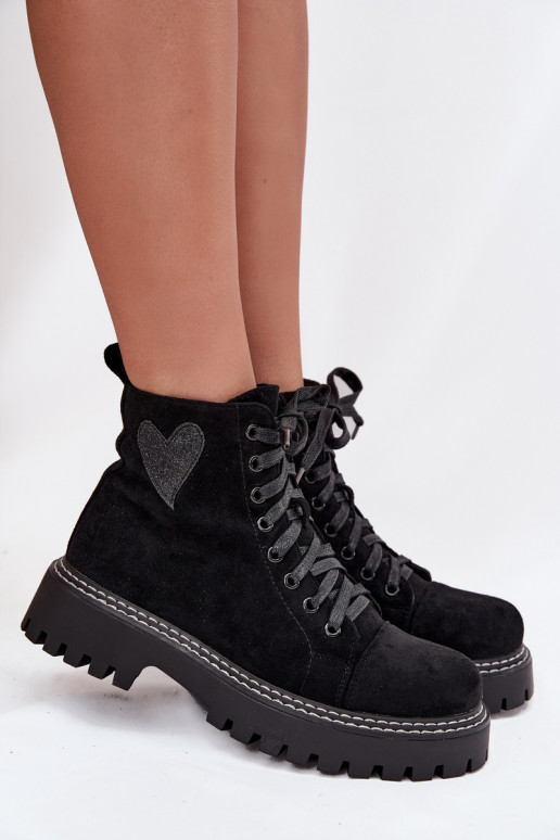 Botas femininascom brilhooParaym com coraçõesm cor preta Habilitadoriri Botas femininascom brilhooParaym com coraçõesm cor preta Habilitadoriri