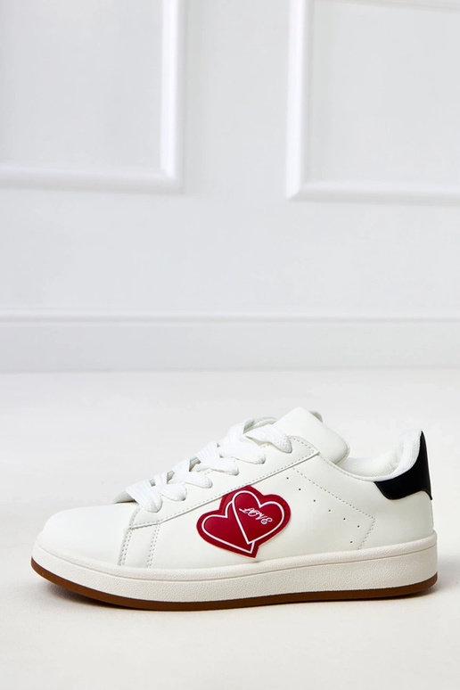 Tênis brancos com plataforma e...