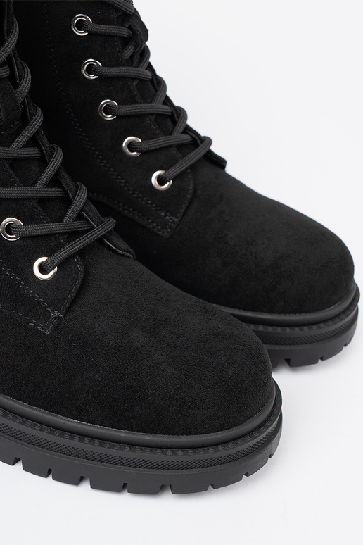 Estilo elegante cor preta botas de montaria altas z błyszczącymi kryształkami Estilo elegante cor preta botas de montaria altas z błyszczącymi kryształkami