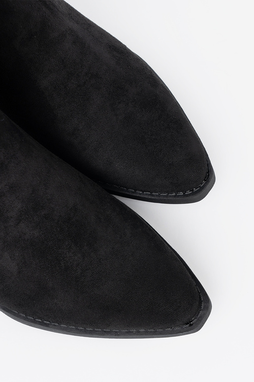 cor preta Sapatos femininos o klasycznym kroju