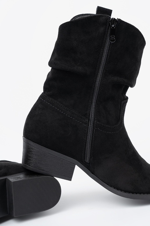 cor preta Sapatos femininos o klasycznym kroju