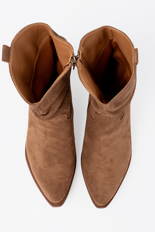 cor marrom Sapatos femininos o klasycznym kroju