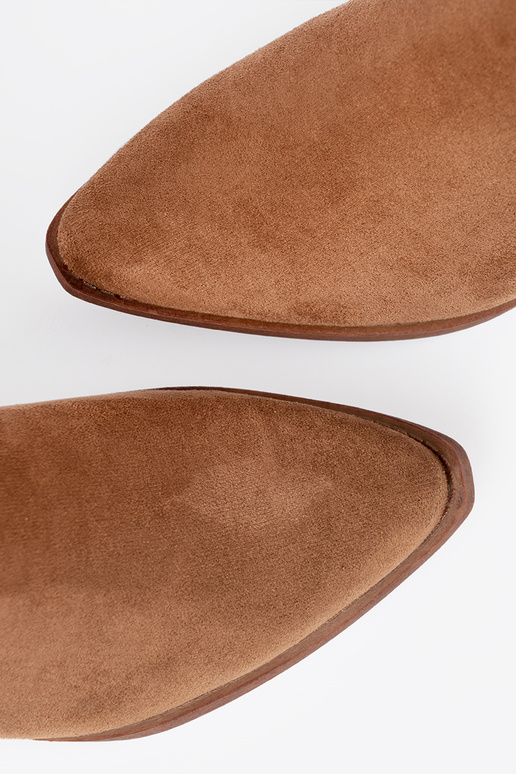 cor marrom Sapatos femininos o klasycznym kroju