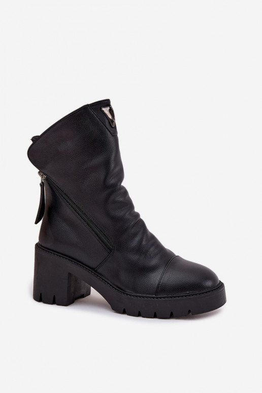 aquecimento Botas femininas Em saltos enormesPodParaójnym Zamkiem Vinceza 58605 cor preta aquecimento Botas femininas Em saltos enormesPodParaójnym Zamkiem Vinceza 58605 cor preta