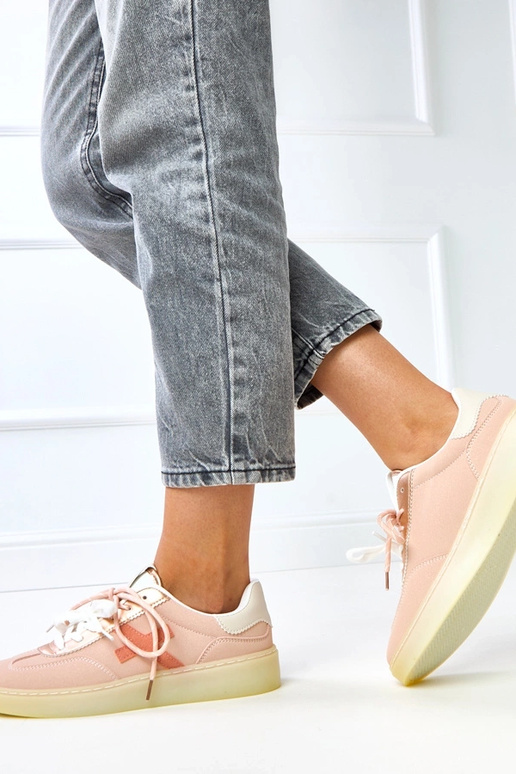 Tênis rosa com plataforma "Eriksen"