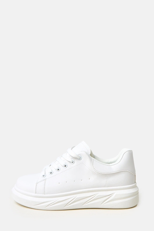 Tênis brancos com plataforma "Rosier"