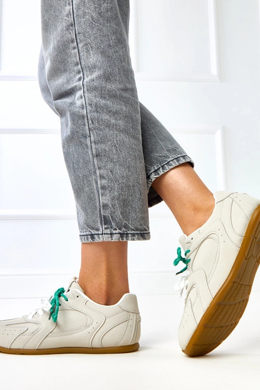 Ténis cinzas com cadarços duplos Casey Ténis cinzas com cadarços duplos Casey