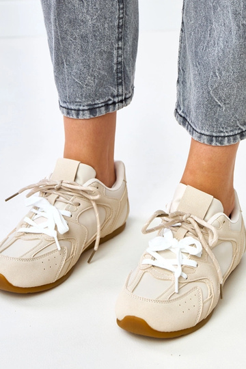 Ténis areia com cadarços... 2