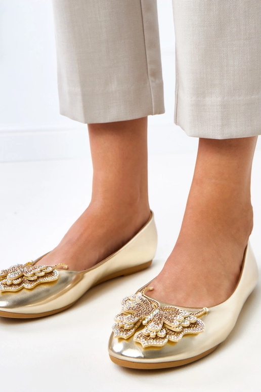 Bailarinas douradas com borboleta... Bailarinas douradas com borboleta...