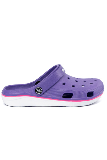 Cor violeta sapato typu Crocs 2