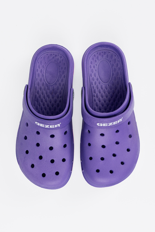 Cor violeta sapato typu Crocs Cor violeta sapato typu Crocs