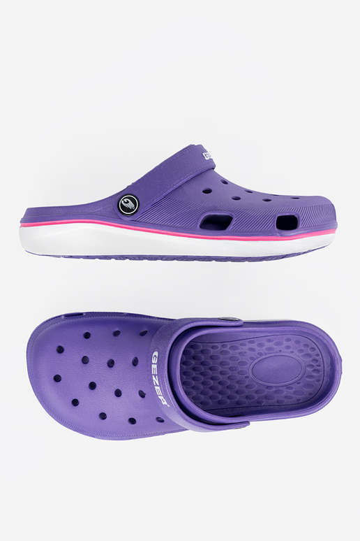 Cor violeta sapato typu Crocs Cor violeta sapato typu Crocs