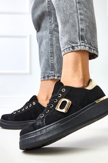 Sapatilhas pretas com...