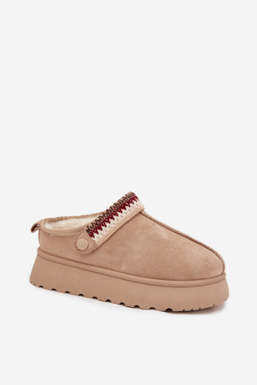 Botas de neve Baixo femininoRuchomym Tirasem I Haftem com uma plataforma cor de marfim Lyrisse Botas de neve Baixo femininoRuchomym Tirasem I Haftem com uma plataforma cor de marfim Lyrisse