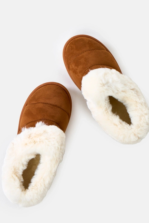 Botas de neve curtas marrons,...