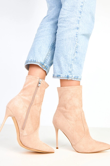 Nanila botins bege com... 2