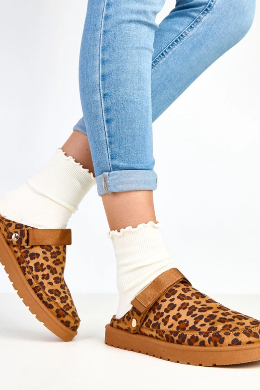 Miluska pantufas com estampa de... Miluska pantufas com estampa de...