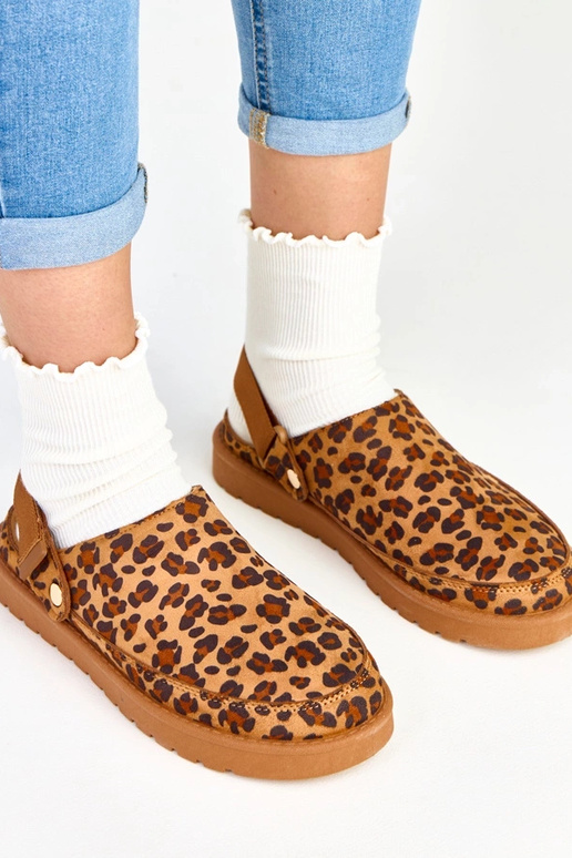 Miluska pantufas com estampa de... Miluska pantufas com estampa de...