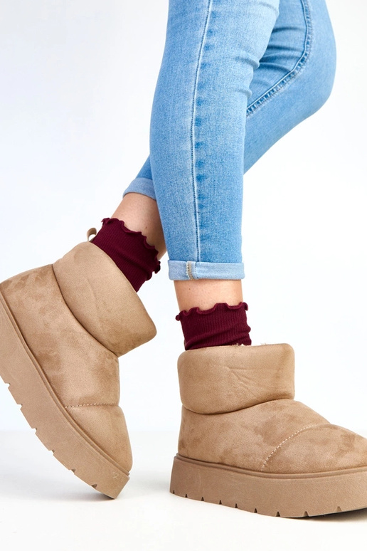 Ribeiro botas de neve quentes na cor...