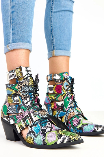 Botins multicoloridos de... 2