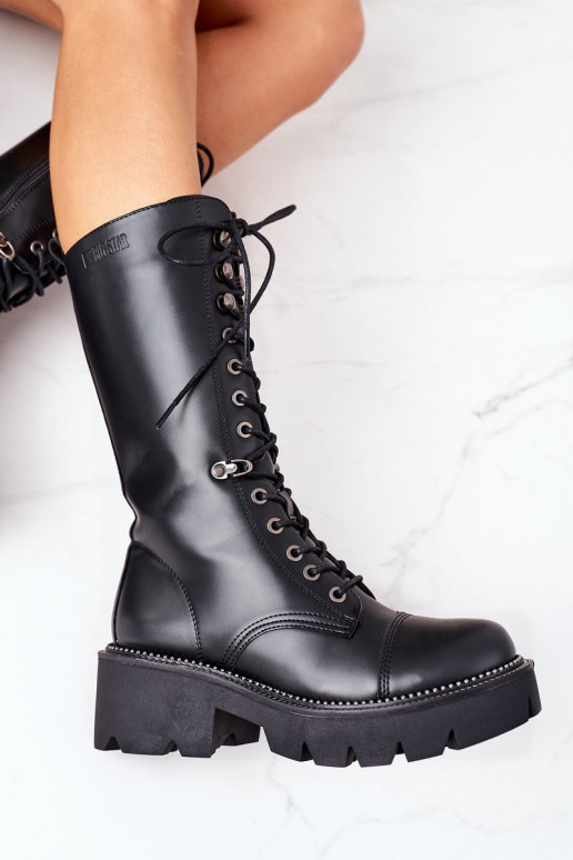 aquecimento botas sapatos de flor de cerejeira Big Star II274115 cor preta aquecimento botas sapatos de flor de cerejeira Big Star II274115 cor preta