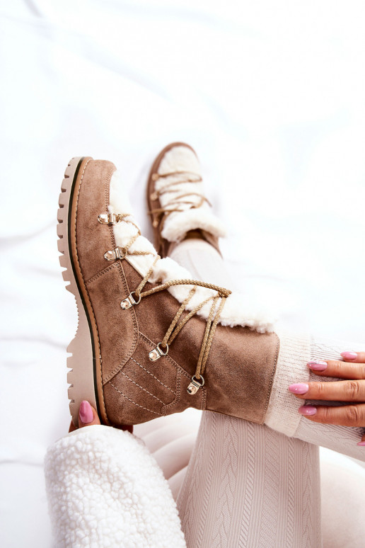 aquecimento Botas sapato bege Jiliana aquecimento Botas sapato bege Jiliana