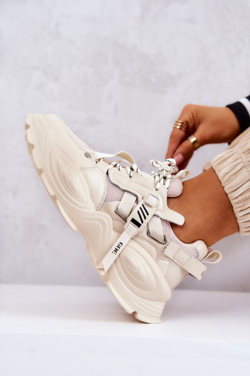 tênis À modalo de tênis GOE JJ2N4082 bege tênis À modalo de tênis GOE JJ2N4082 bege