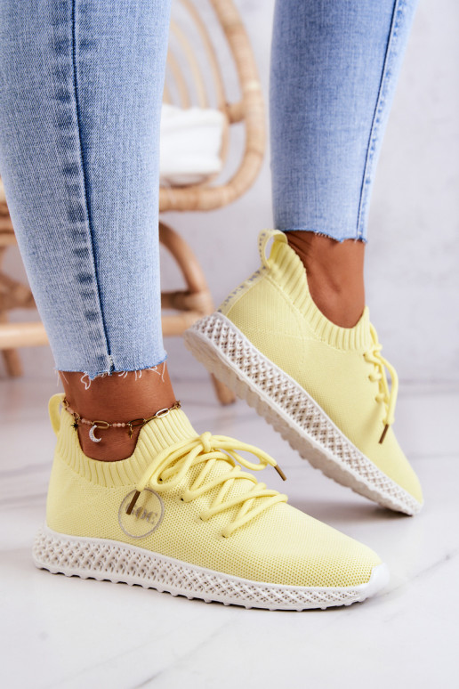 Feminino Estilo esportivo sapato GOE JJ2N4150 cor amarela Feminino Estilo esportivo sapato GOE JJ2N4150 cor amarela