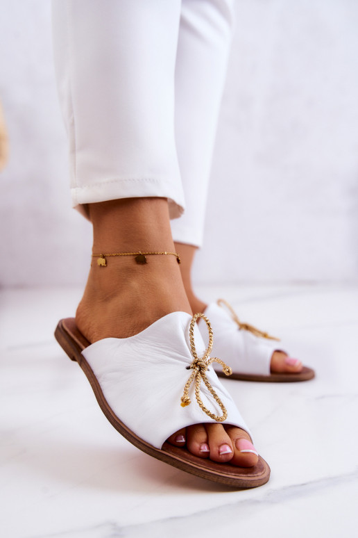 Zazoo Pele 2659 Chinelos femininos cor branca Zazoo Pele 2659 Chinelos femininos cor branca