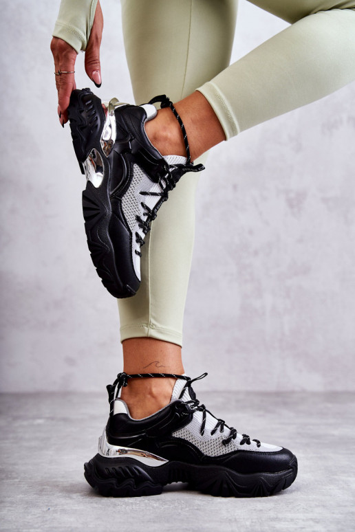 Feminino tênis Memory Foam System Big Star KK274053 Preto e-cor cinza Feminino tênis Memory Foam System Big Star KK274053 Preto e-cor cinza