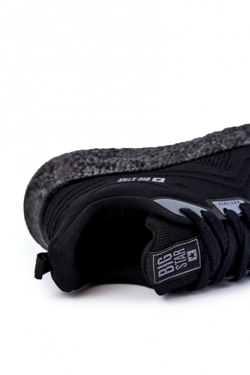  Tem que sercho tênis Big Star KK174018 cor preta