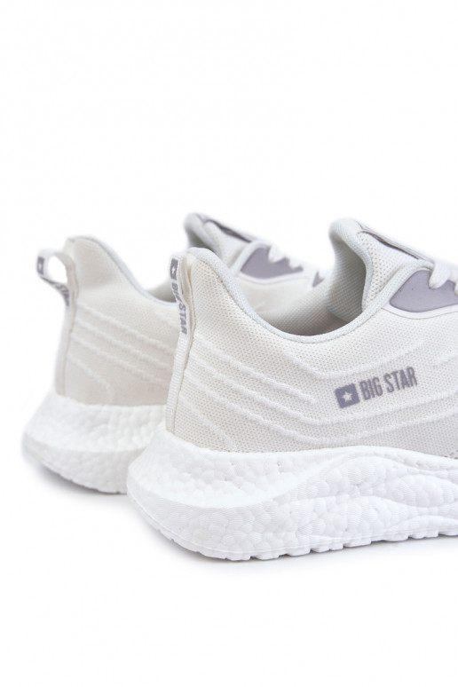 Tem que sercho tênis Big Star KK174017 cor branca