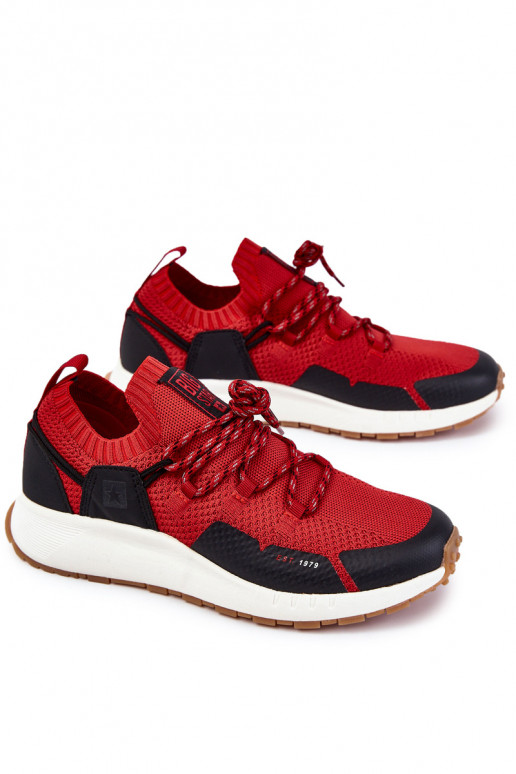 Tem que sercho tênis Big Star KK174013 cor vermelha